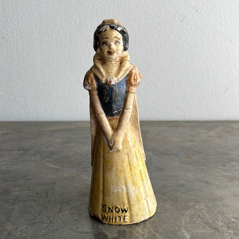 Vintage Hand Painted Snow White Figurine